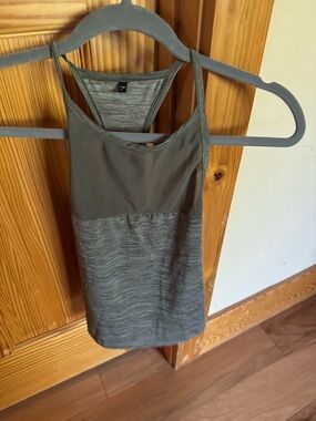Gymshark Olive Green Racerback Tank
